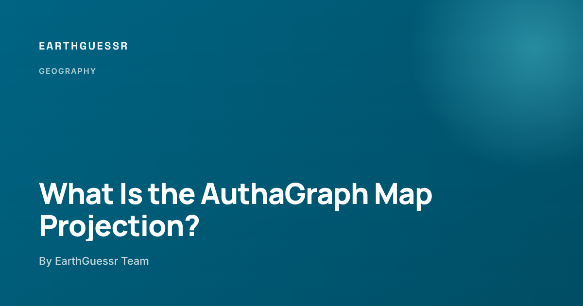 What Is the AuthaGraph Map Projection? - EarthGuessr